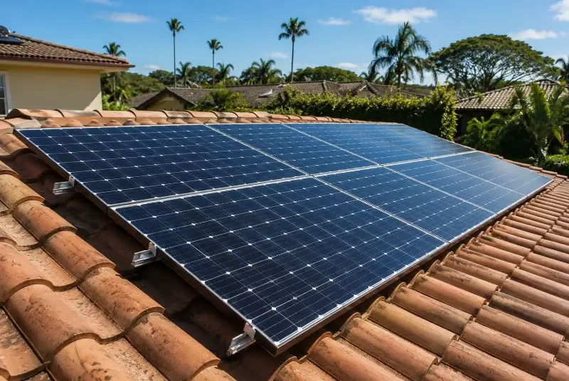 Installation de panneaux solaires à Taupont